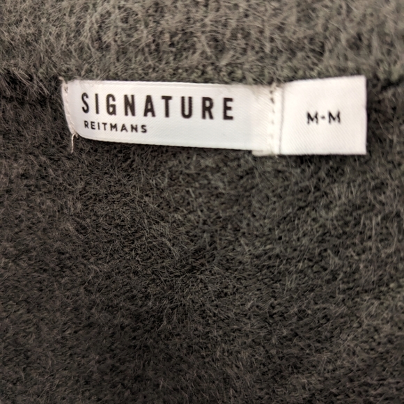 Feather Yarn Square Neck Pullover - Picture 5 of 6